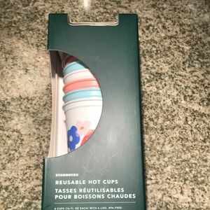 Starbucks Spring Easter Hot Cup 6 Pack NEW Bunny Eggs